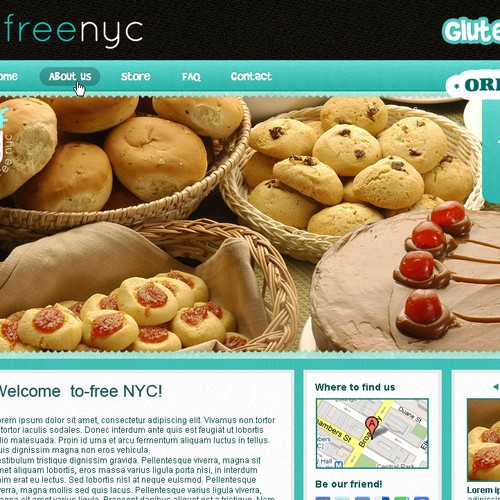 Simple & Fun Wordpress design needed for NYC store.