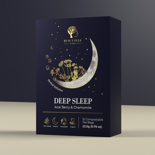 DEEP SLEEP TEA - Rebrand
