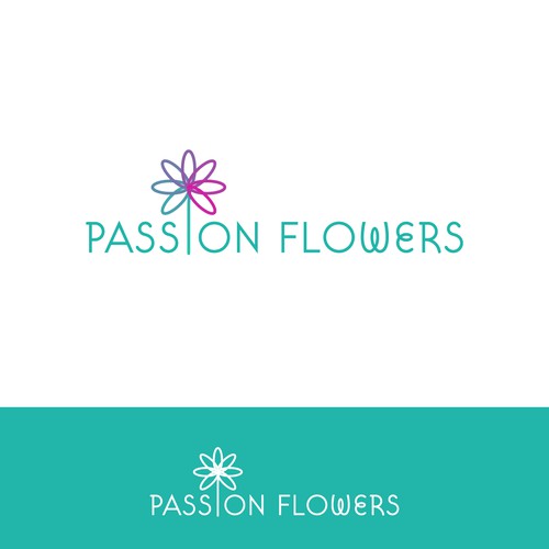 Logo for a flower wholesaler