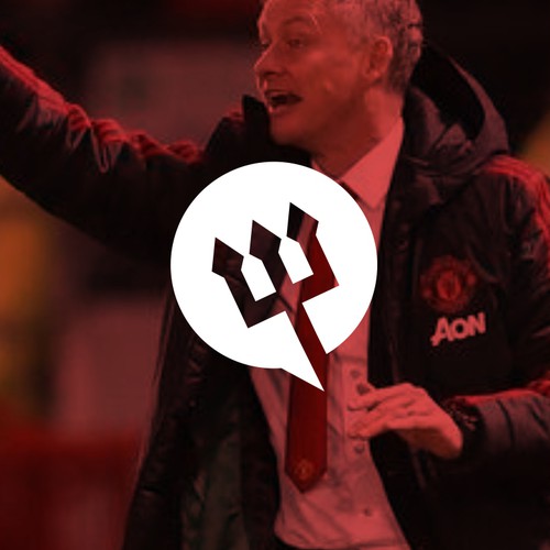 pitchfork chat bubble logo