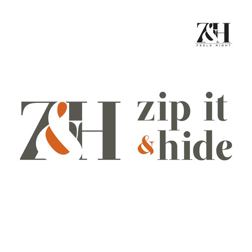 Create the next logo for Zip it & Hide