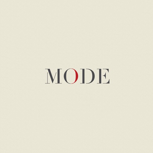 Mode, super clean logo