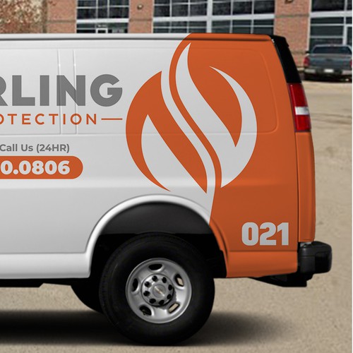 Sterling Fire Protection Inc Van Wrap