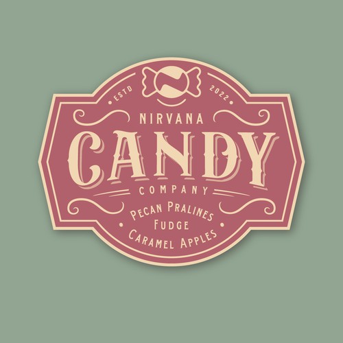 Nirvana Candy Vintage Sign