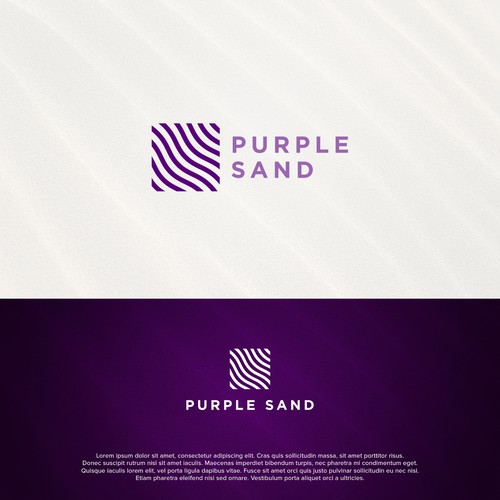 Modern Logo for Purple Sand