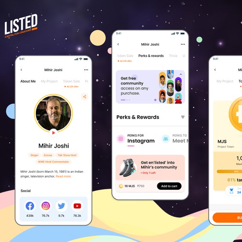 Listed