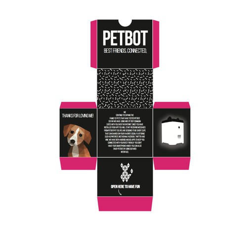 Box for pet product - PETBOT