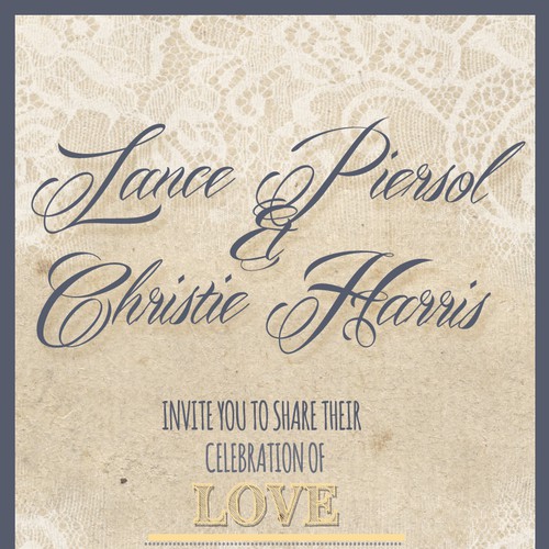 Wedding Invitation design