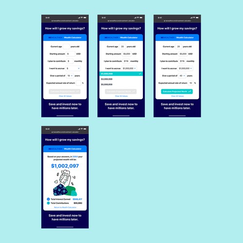 AVAILABLE APP WIDGET Design