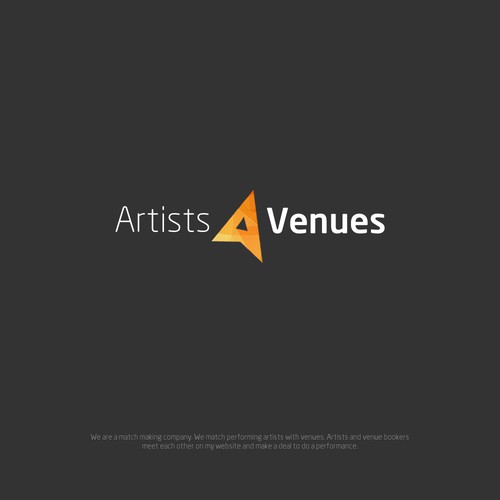 Artists 4 Venues Logo Concept