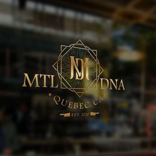 logo for MTL-DNA Dry-Aged Meat Product Company
