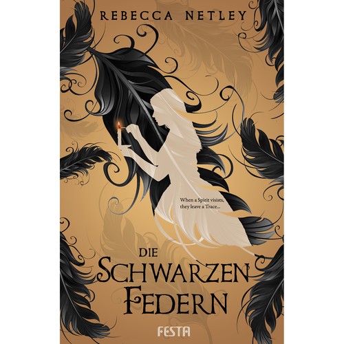 Book cover for the book Die schwarzen Federn