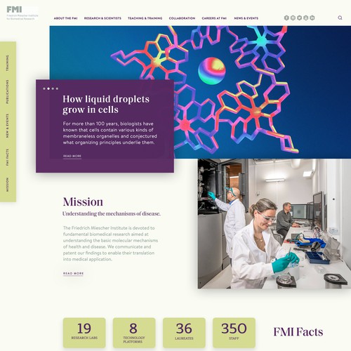 The Friedrich Miescher Institute for Biomedical Research (FMI), based in Basel, Switzerland