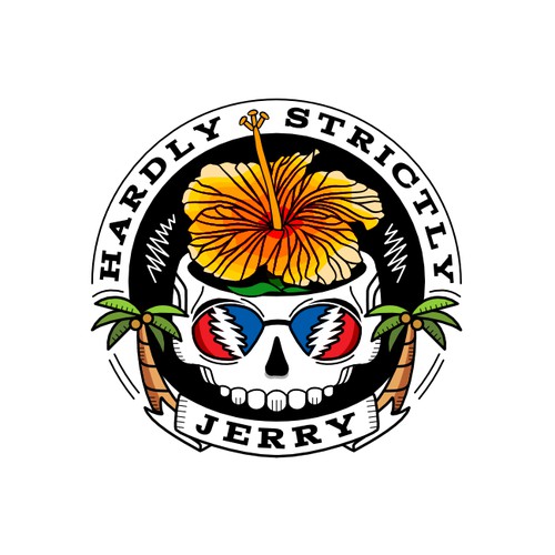 Design for a band that tribute to the Grateful Dead based in Hawaii. 