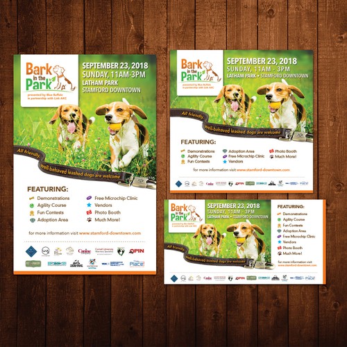 Ads for Bark in the Park