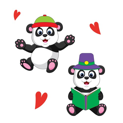 Panda Character Mascot