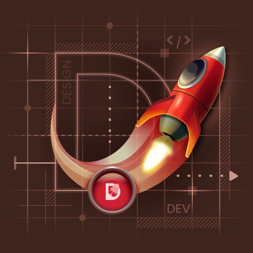 Rocket illustration