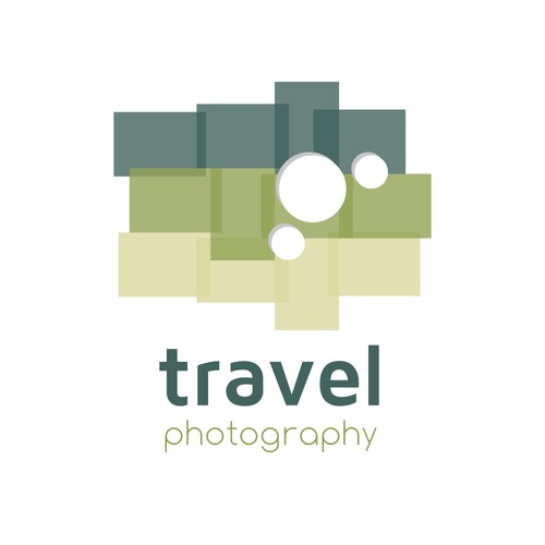 Logo concept for a travel photography website
