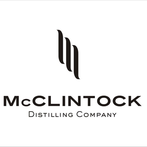 Create a Logo for an McClintock Distilling Company (Whiskey, Vodka,Rum, Gin)