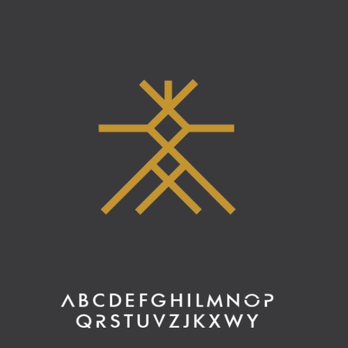 Modern Symbolic Sacred Geometry design