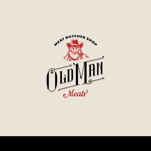 Old Man meats logo