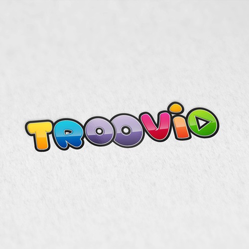 Create a fun, colorful logo for a video based website