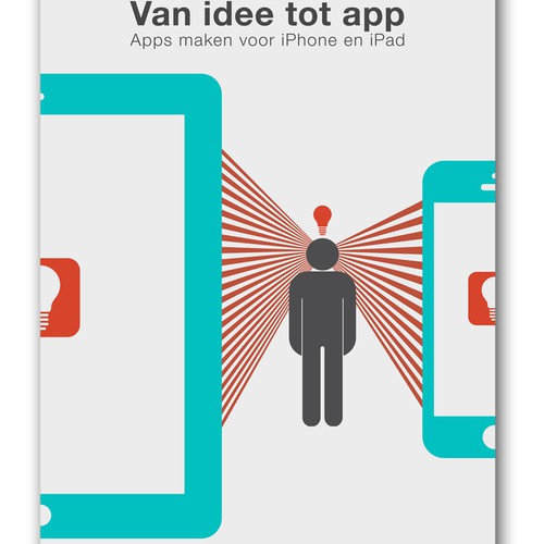 New book cover design for Pearson Benelux: "From Idea to Apps"