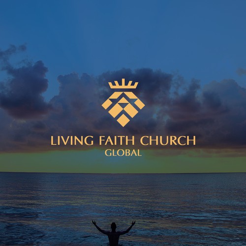 Timeless Lion emblem of faith for a global church