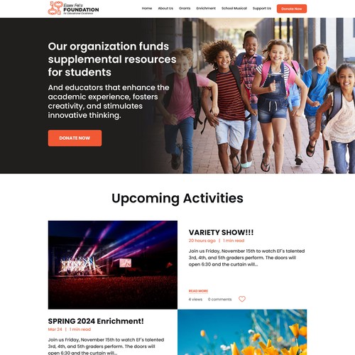 Website design