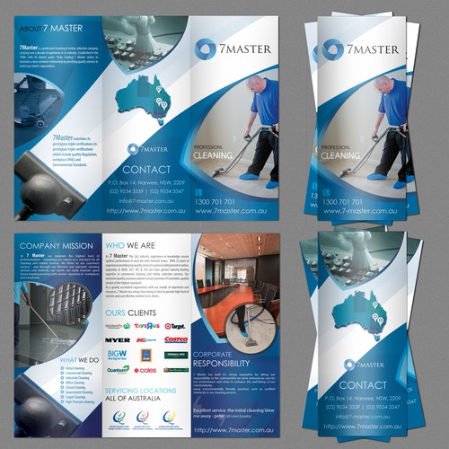 New brochure design wanted for 7 Master