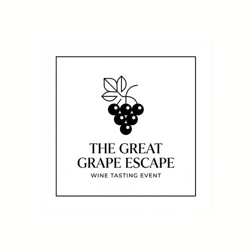 Elegant Minimalist Grape Identity