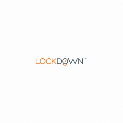 Create a logo for Lockdown, a new cyber security research and development company.