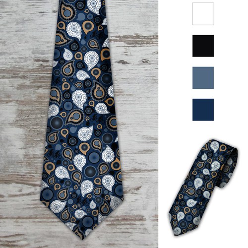 Elegant mans tie design