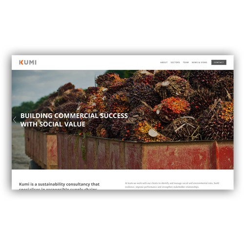 Kumi Consulting - Squarespace Website