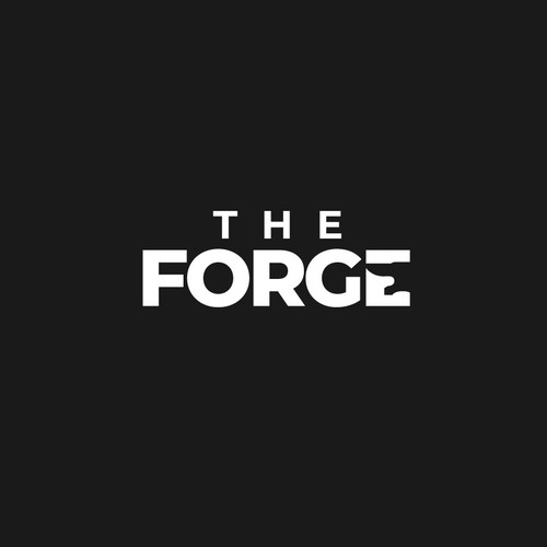 Bold logo for The Forge