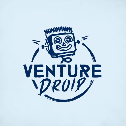 Energetic logo for apparel shop Venture Droid