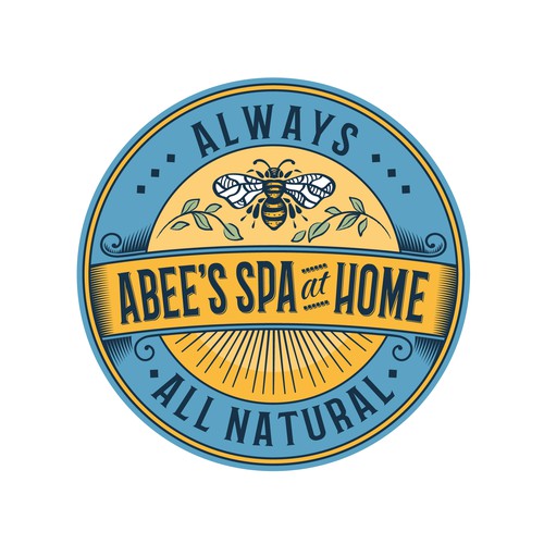 Abee's Spa At Home / Spa products / Logo design