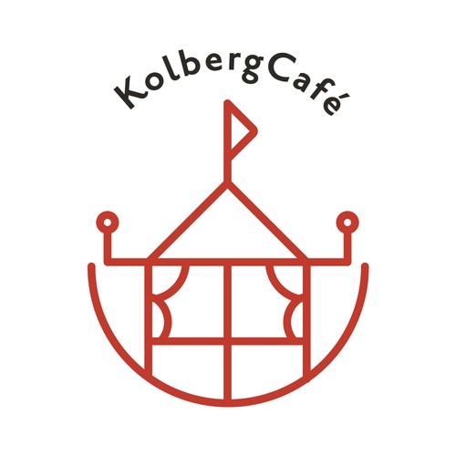 Minimal logo for a vacation place