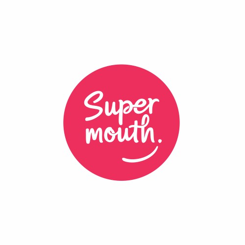 wordmark logo for Supermouth