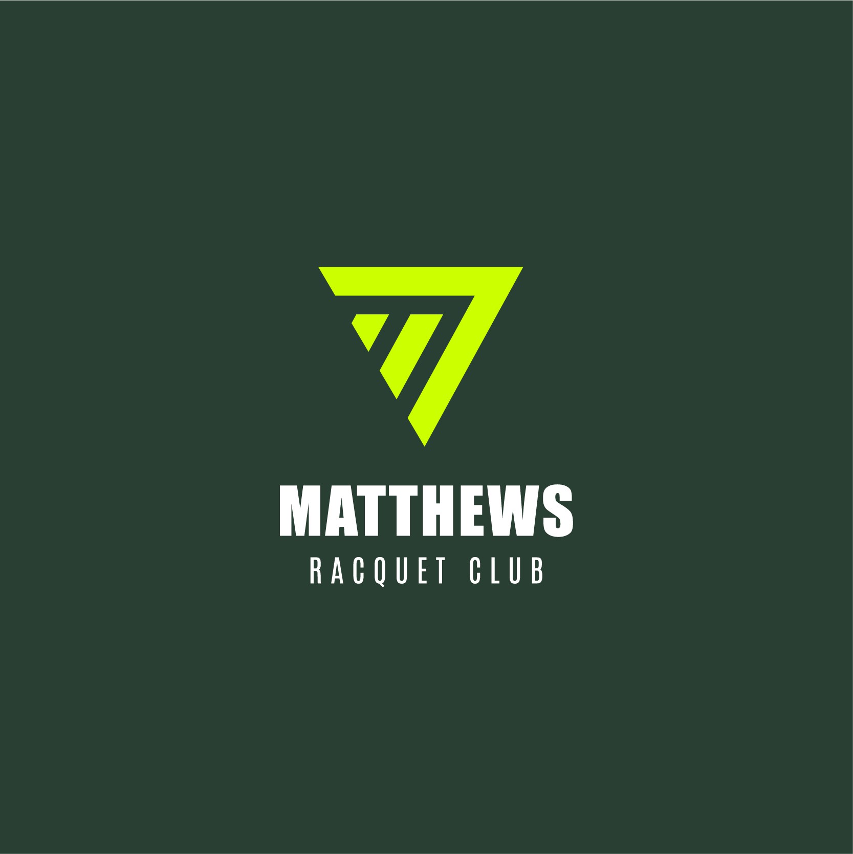 Sports club Design a Sleek and Modern Logo for a Thriving Racquet Club