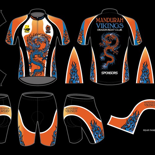 Awesome, fierce Dragon Boat jersey design WANTED!