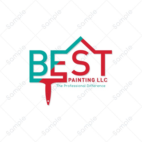 Best Painting Inc. – Logo update (adding “Inc.”)