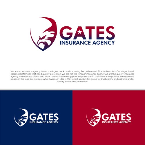 Gates Insurance Agency Custom Logo