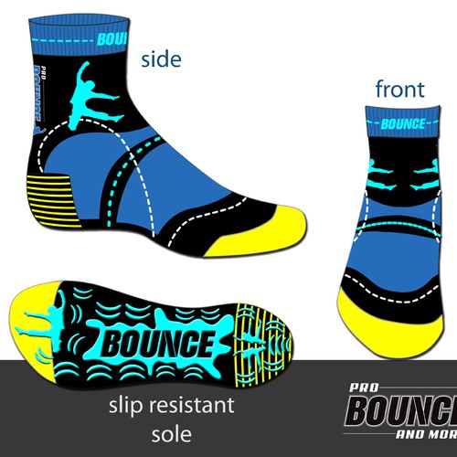 Trampoline socks.