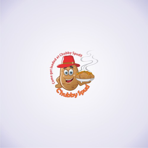 logo concept for Chubby Spud