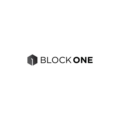 Minimal logo design for Block One