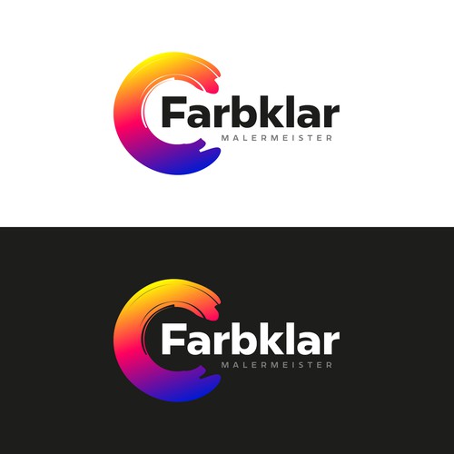 Logo-Design "Farbklar"