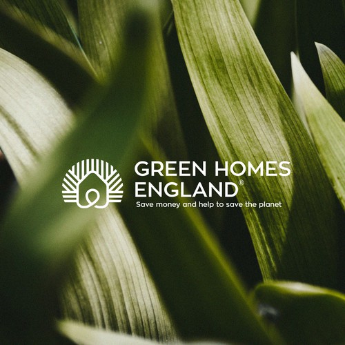 Green homes logo