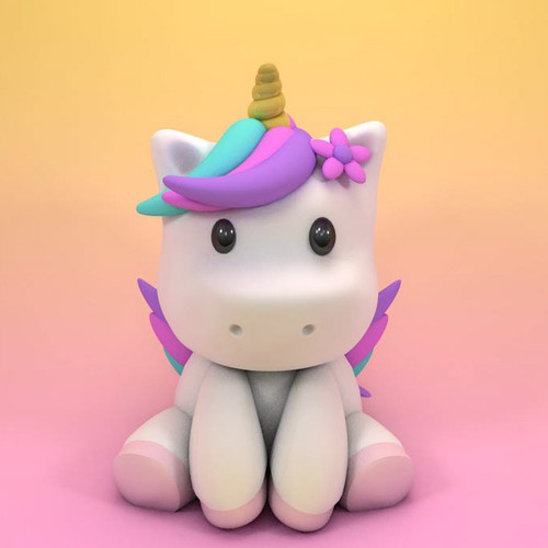 3D Unicorn