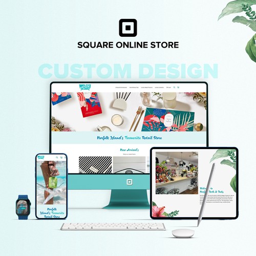 Square online store for Cute Boutique Company